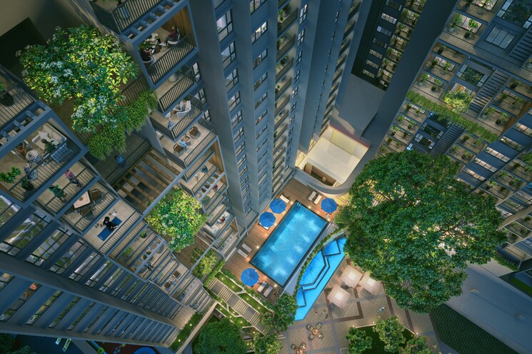 Exterior View, elv-high-garden 3 Bedroom 1910 Sq.Ft. Apartment In Whitefield Bangalore 9034782