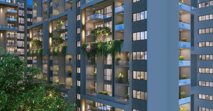 Exterior View, elv-high-garden 3 Bedroom 1910 Sq.Ft. Apartment In Whitefield Bangalore 9034782