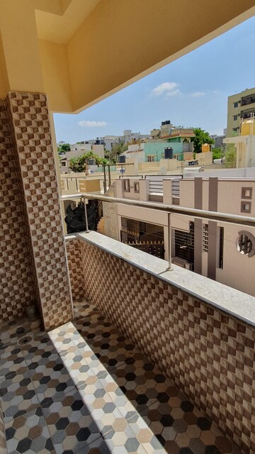 Balcony in 2 BHK Builder Floor at Ramamurthy Nagar – for Rent