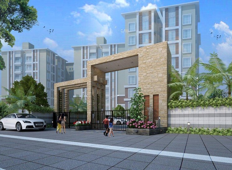 Exterior View, champasari 3 Bedroom 1147 Sq.Ft. Apartment In Champasari Siliguri 9034858