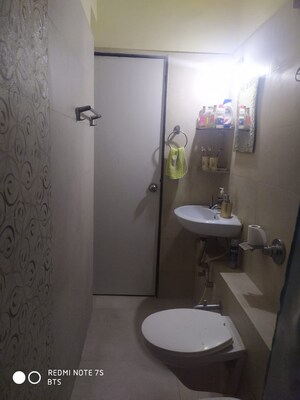 Bathroom in 2 BHK Apartment at Sadguru Complex I, Goregaon East – for Sale