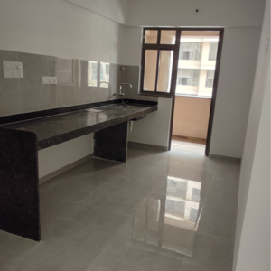 Kitchen in 2.5 BHK Apartment at Goel Ganga Newtown Phase 2, Madhav Nagar – for Sale