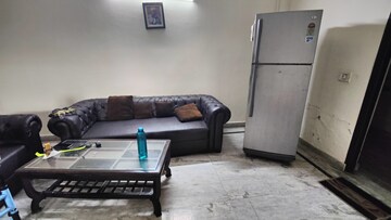 Living Room in 2.5 BHK Builder Floor at Green Fields Colony – for Rent