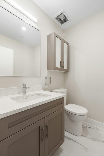 Attached Bathroom in 3 BHK Apartment at Godrej Skyline, Koregaon Park – for Sale