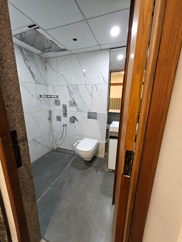 Bathroom in 3 BHK Apartment at Vastrapur – for Rent