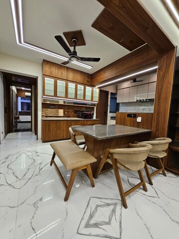 Living Room in 3 BHK Apartment at Vastrapur – for Rent