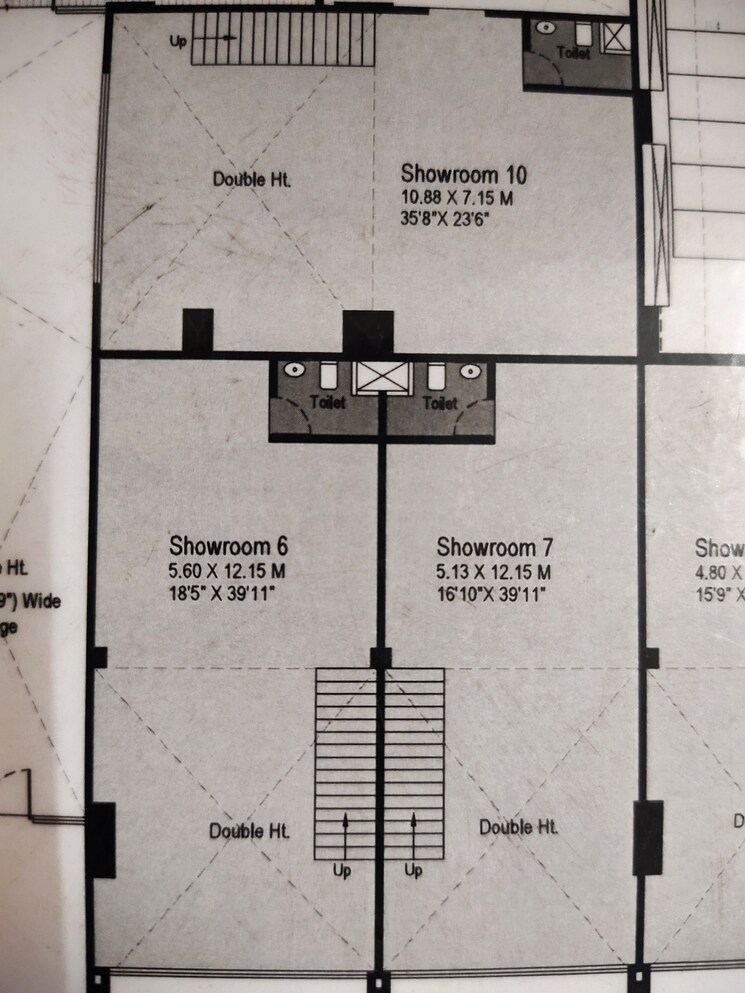 Floor Plan, tejas-imperial Commercial Showroom 4500 Sq.Ft. In Wakad Pune 9035112