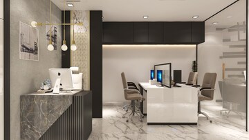 Kitchen in  Office Space at Salt Lake Sector V – for Rent