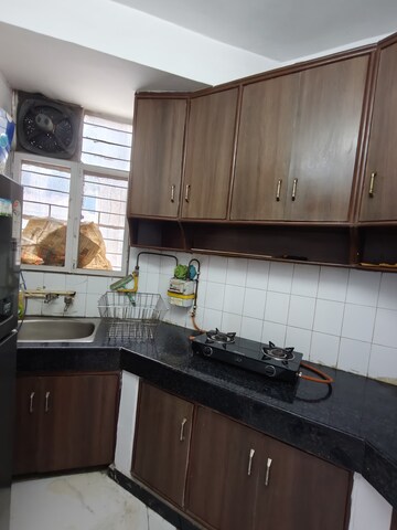 Kitchen in 1 BHK Apartment at Sector 13 Dwarka – for Rent