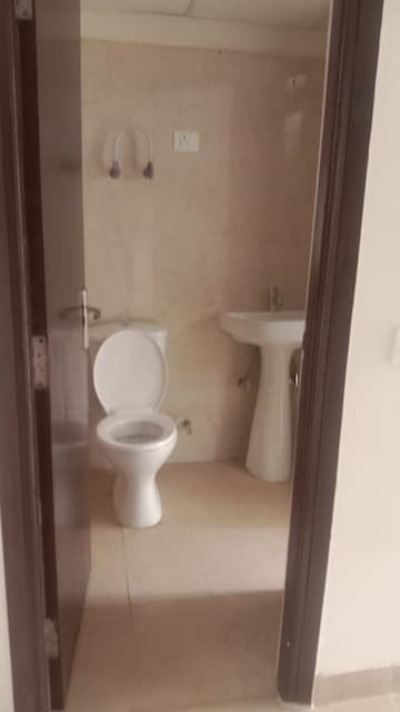 Bathroom in 2 BHK Apartment at Panchsheel Greens II, Sector 16 Greater Noida – for Rent