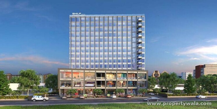 Exterior View, shilp-epitome Commercial Office Space 822 Sq.Ft. In Bodakdev Ahmedabad 9035226