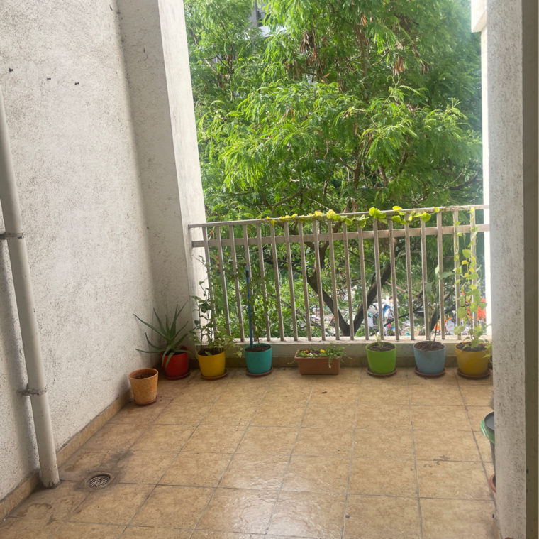 Balcony, paramount-altissimo 2 Bedroom 966 Sq.Ft. Apartment In Wakad Pune 9035254