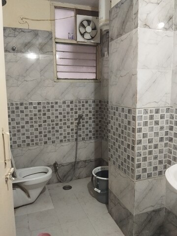 Bathroom in 2 BHK Apartment at Raja Park – for Rent