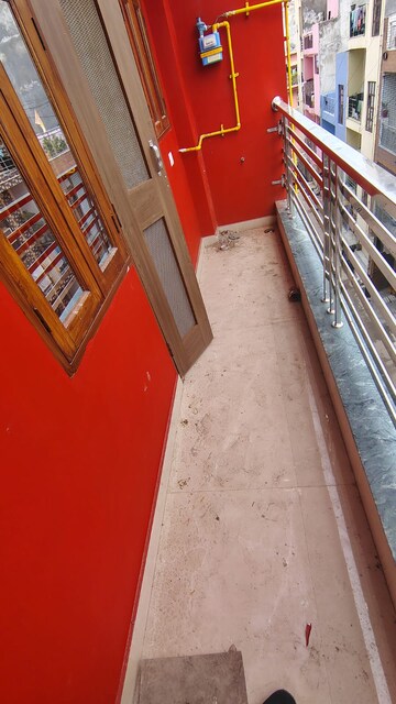 Balcony in 2 BHK Builder Floor at Dwarka Mor – for Rent