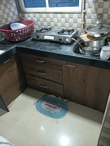 Kitchen in 1 BHK Apartment at Kharghar Sector 10 – for Rent