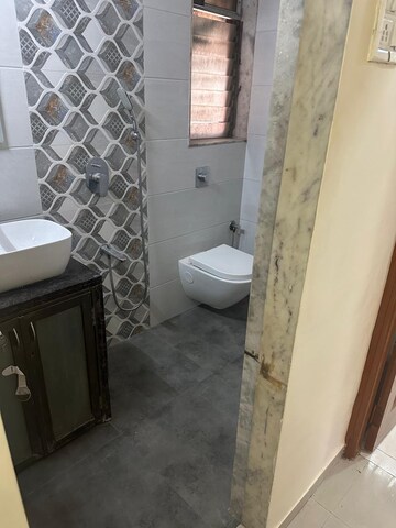 Bathroom in 2 BHK Apartment at Bhandup West – for Rent