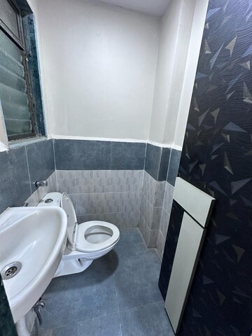Bathroom in 1 BHK Apartment at Swapnapurti CHS Kharghar, Kharghar – for Rent