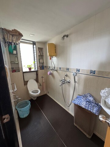 Attached Bathroom in 2 BHK Apartment at Shanti Sadan CHS Bandra, Bandra East – for Rent