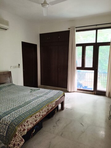 Bedroom in 2 BHK Builder Floor at Shanti Niketan – for Rent