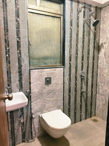 Bathroom in 2 BHK Apartment at Aspen Park, Goregaon East – for Rent