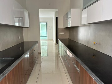 Kitchen in 3 BHK Apartment at Hermitage Centralis, Vip Road – for Rent