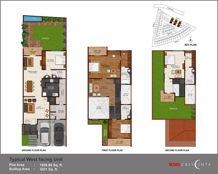 Floor Plan, mims-gulmohar 4 Bedroom 3346 Sq.Ft. Villa In Whitefield Bangalore 9035813