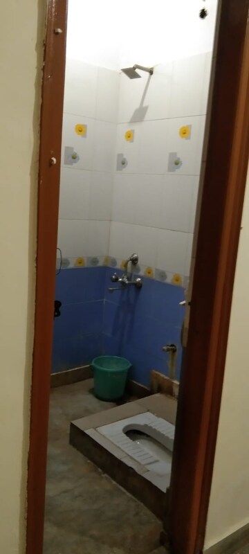Bathroom in 1 BHK Builder Floor at Kishangarh – for Rent