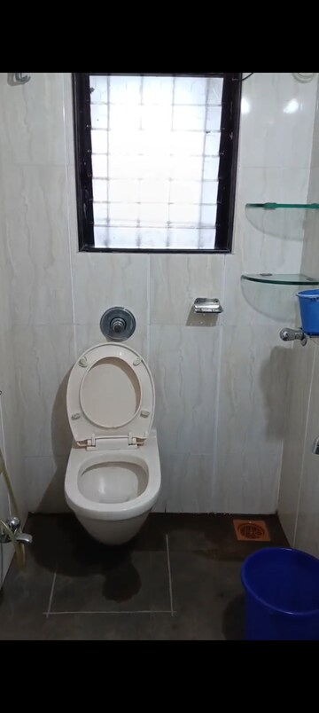 Bathroom in 3 BHK Apartment at Atul Blue Meadows, Andheri East – for Rent