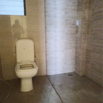 Bathroom in 2 BHK Apartment at Sunland Residency, Bablatala – for Rent
