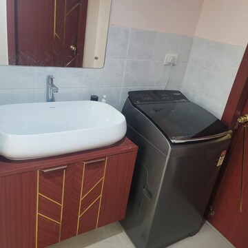 Bathroom in 3 BHK Apartment at Bengal DCL Malancha, Rekjuani – for Rent