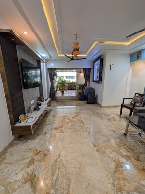 Living Room in 3 BHK Apartment at Mehta Gold Crest, Virar West – for Sale