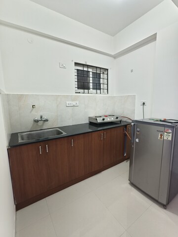 Kitchen in 1 BHK Builder Floor at Hsr Layout – for Rent