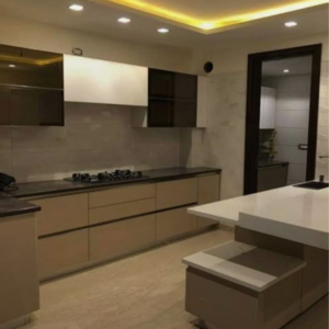 Kitchen in 3 BHK Apartment at Transcon Triumph Tower, Veera Desai Industrial Estate – for Sale