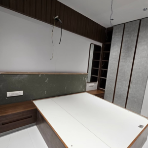 Kitchen in 3 BHK Apartment at Transcon Triumph Tower, Veera Desai Industrial Estate – for Sale