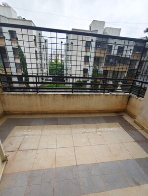 Balcony in 2 BHK Apartment at Balaji Paradise, Dhayari – for Sale