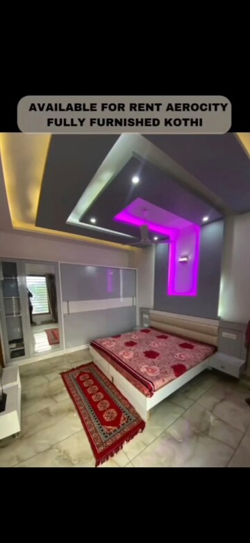 Living Room in 4 BHK Independent House at Aerotown Hridayam, Gmada Aerocity – for Rent