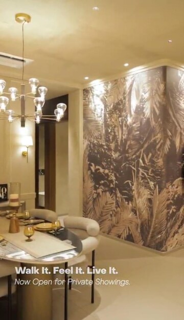 Living Room in 3 BHK Apartment at Atul Life, Mulund West – for Sale