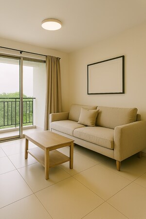 Bedroom in 2 BHK Apartment at Rosa Gardenia, Ghodbunder Road – for Sale