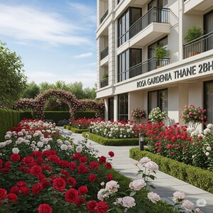 2 BHK Apartment – Exterior View View at Rosa Gardenia, Ghodbunder Road - for Sale