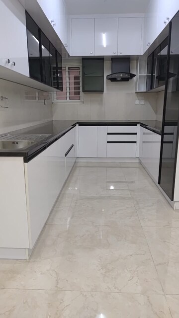 Kitchen in 2 BHK Apartment at Aparna Sarovar Zenith, Nallagandla – for Rent