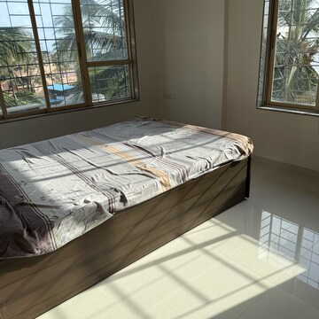 Bedroom in 3 BHK Apartment at Vaishali CHS Juhu, Jannki Kutir – for Rent