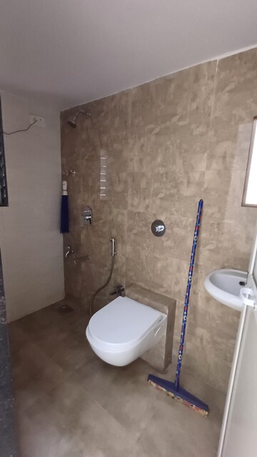 Bathroom in 2 BHK Apartment at Shreeji Ville Co-operative Housing Society Ltd, Panch Pakhadi – for Rent