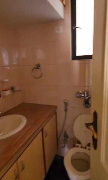 Bathroom in 3 BHK Apartment at Heranadani Meadows Gemini, Ghodbunder Road – for Rent