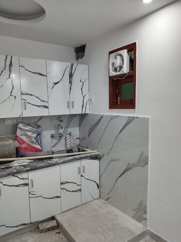 Kitchen in 3 BHK Builder Floor at Malviya Nagar – for Rent