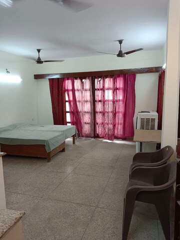 Living Room in Studio Builder Floor at Lajpat Nagar 4 – for Rent