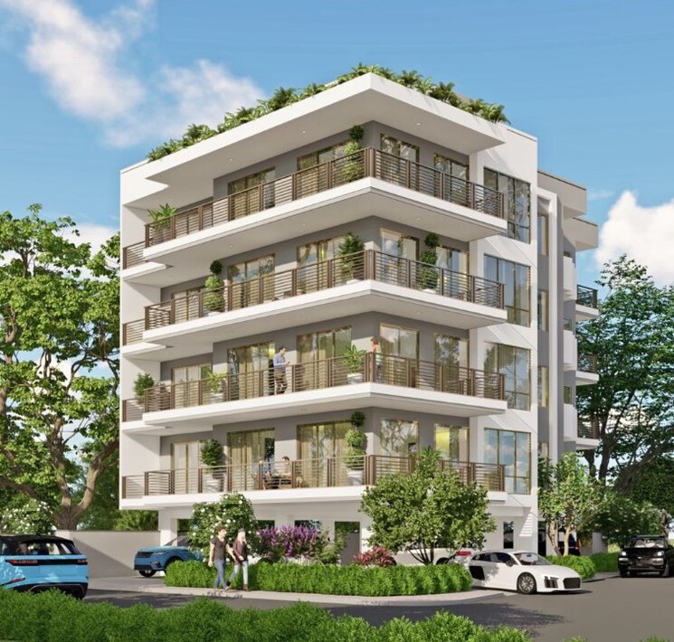 Exterior View, dlf-gardencity-enclave 4 Bedroom 2340 Sq.Ft. Apartment In Sector 93 Gurgaon 9036346