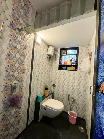 Bathroom in 2 BHK Apartment at Orbit Terrace, Lower Parel – for Rent