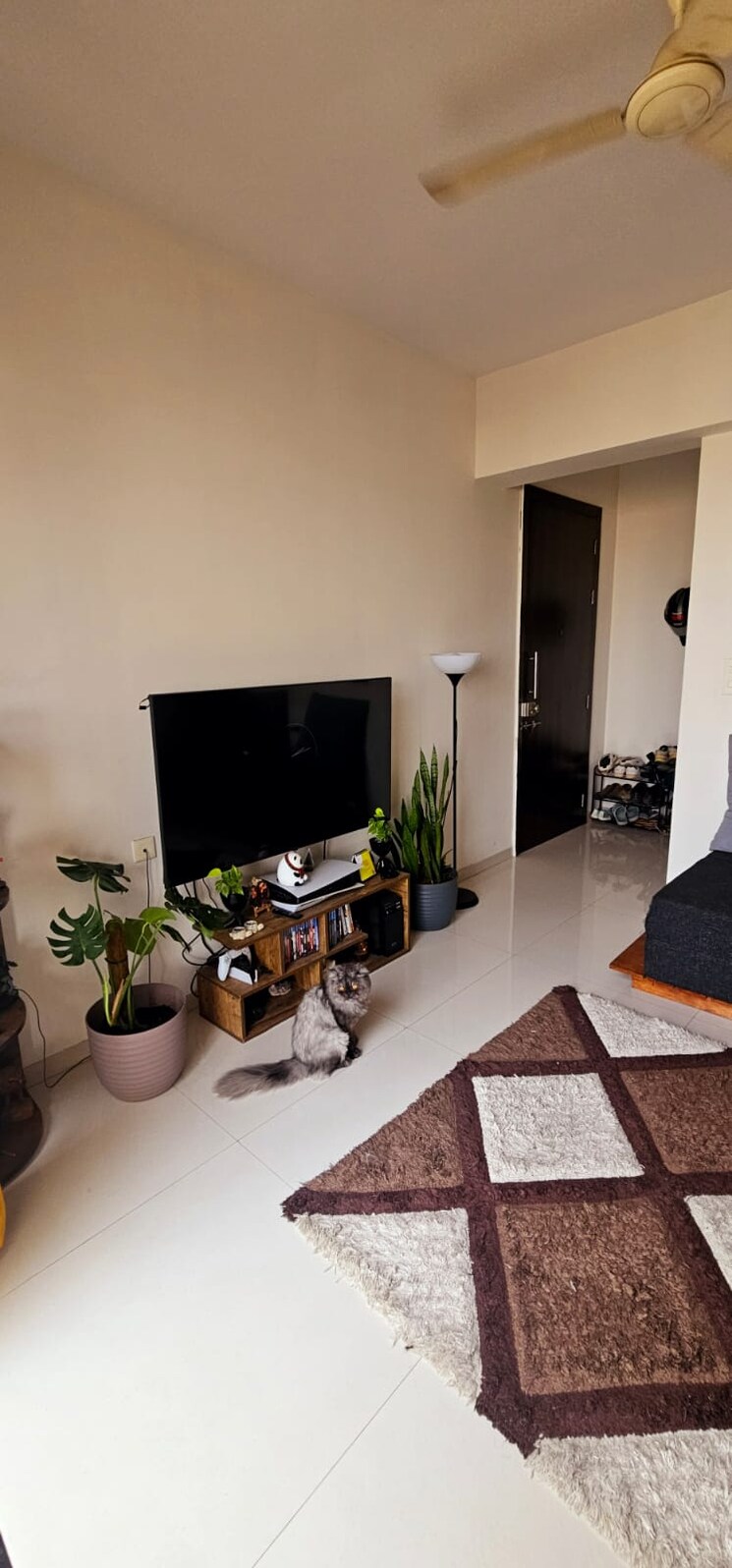 Living Room, ganesham-phase-i 3 Bedroom 1480 Sq.Ft. Apartment In Pimple Saudagar Pune 9036390