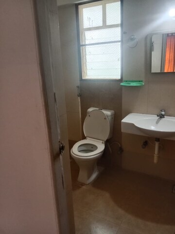 Bathroom in 2 BHK Apartment at Megapolis Sparklet, Hinjewadi – for Rent