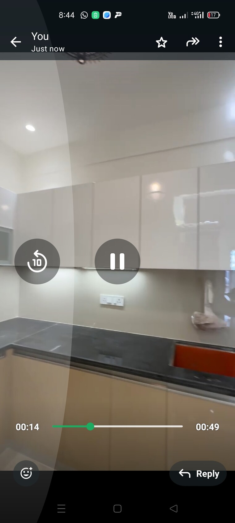 Kitchen, artique-uptown-skylla 2 Bedroom 1220 Sq.Ft. Apartment In International Airport Road Zirakpur 9036406